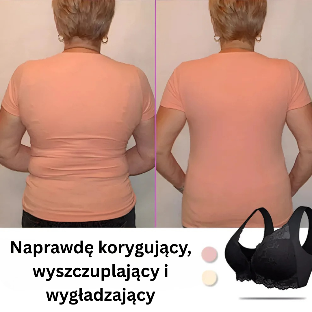Jasmina™ | Biustonosz chłodzący bez fiszbin z przednim zapięciem