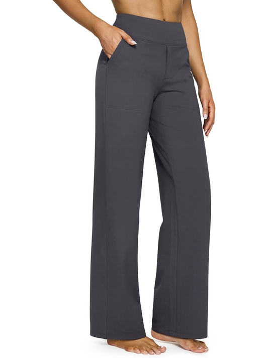 Waleria™ | Wysokie Spodnie Damskie – Elegancja, która czuje się jak legginsy