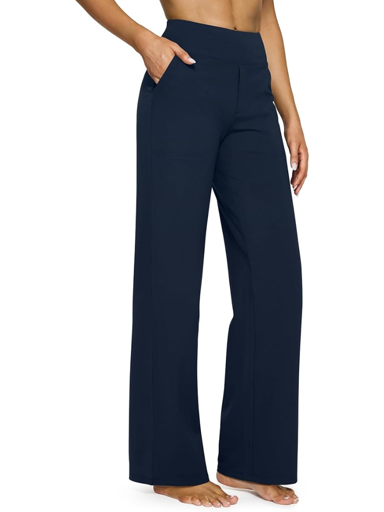 Waleria™ | Wysokie Spodnie Damskie – Elegancja, która czuje się jak legginsy