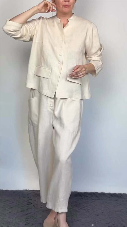 Yvona | Elegancki garnitur
