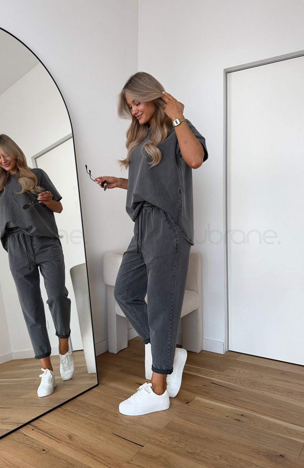 Ilaria™ | Bawełniany zestaw 2-częściowy z szortami