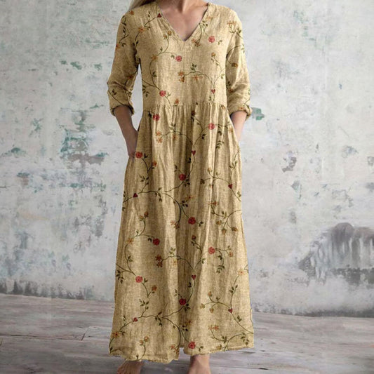 Jagna | Zwiewna sukienka maxi