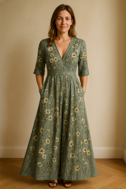 Magdalena™ | Sukienka – Elegancja w Rozkwicie