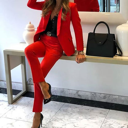 Weronika | Elegancki garnitur