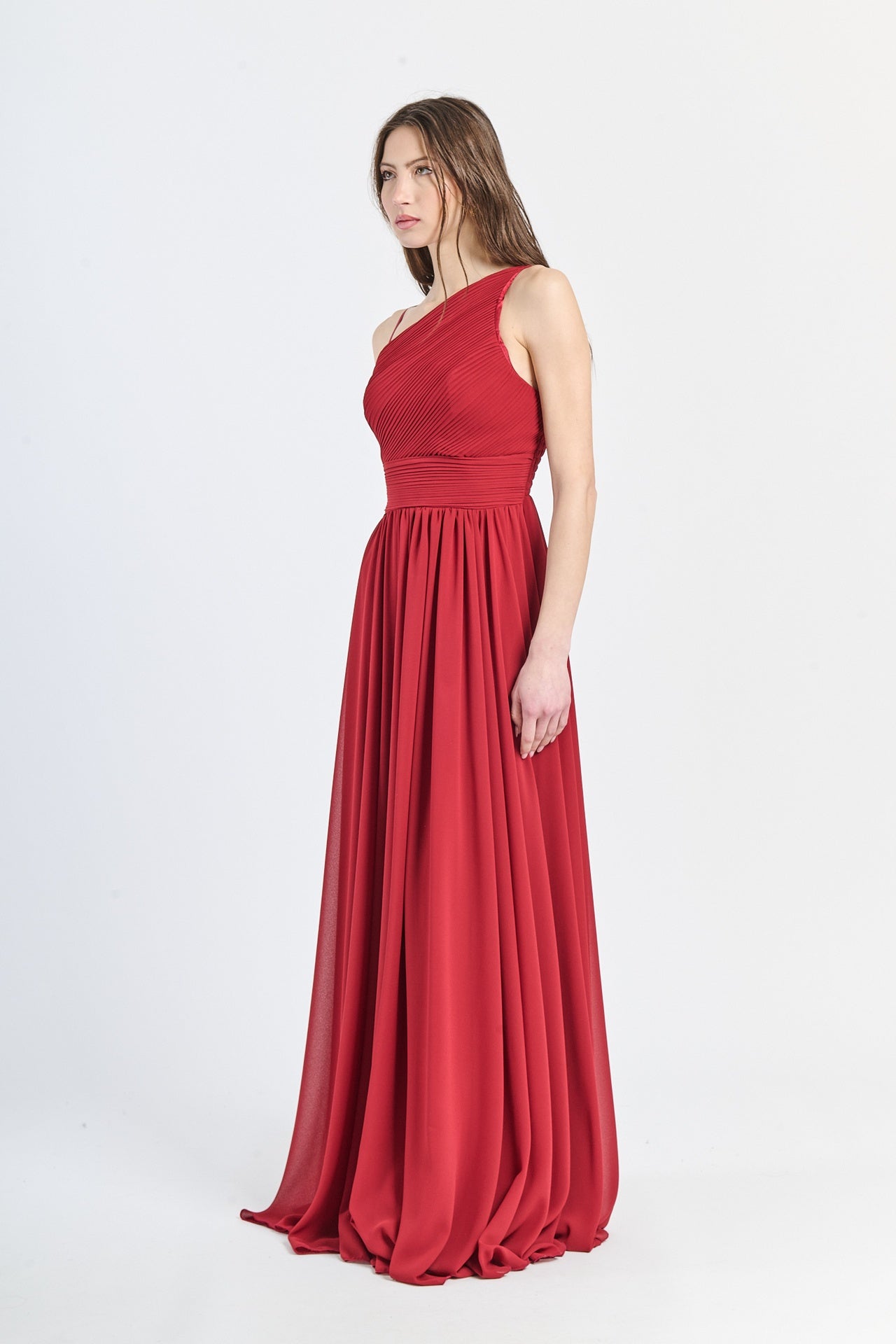 Leonia™ | Szykowna sukienka maxi z tiulu