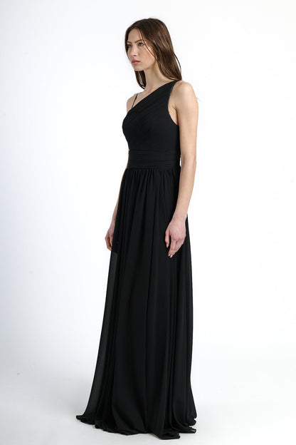 Leonia™ | Szykowna sukienka maxi z tiulu