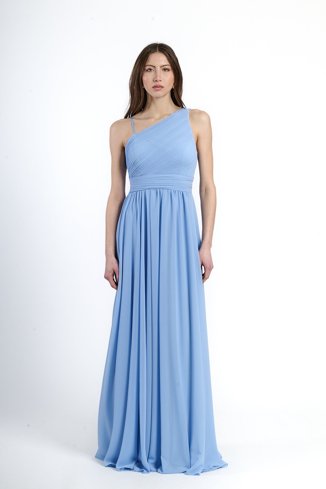 Leonia™ | Szykowna sukienka maxi z tiulu