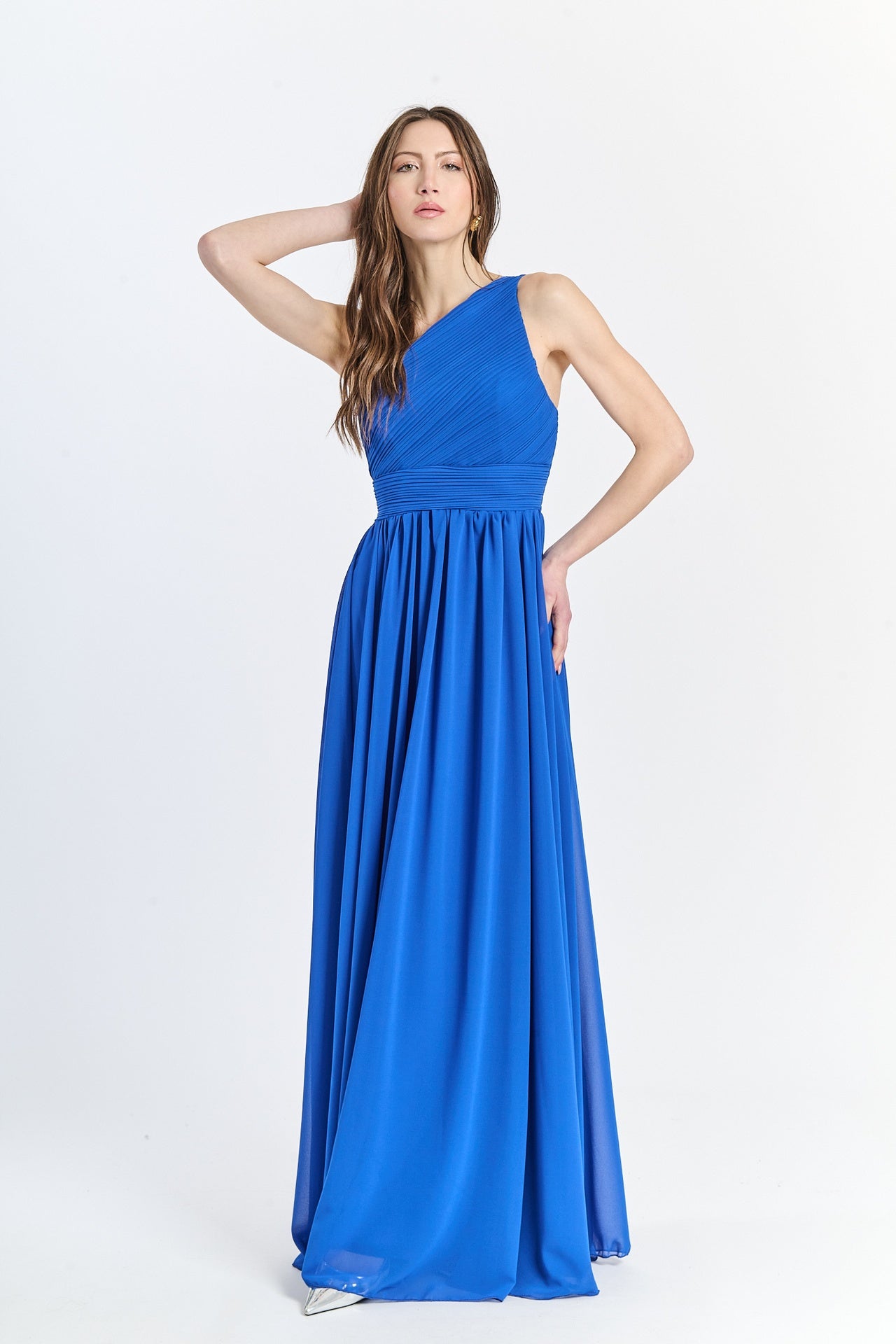 Leonia™ | Szykowna sukienka maxi z tiulu