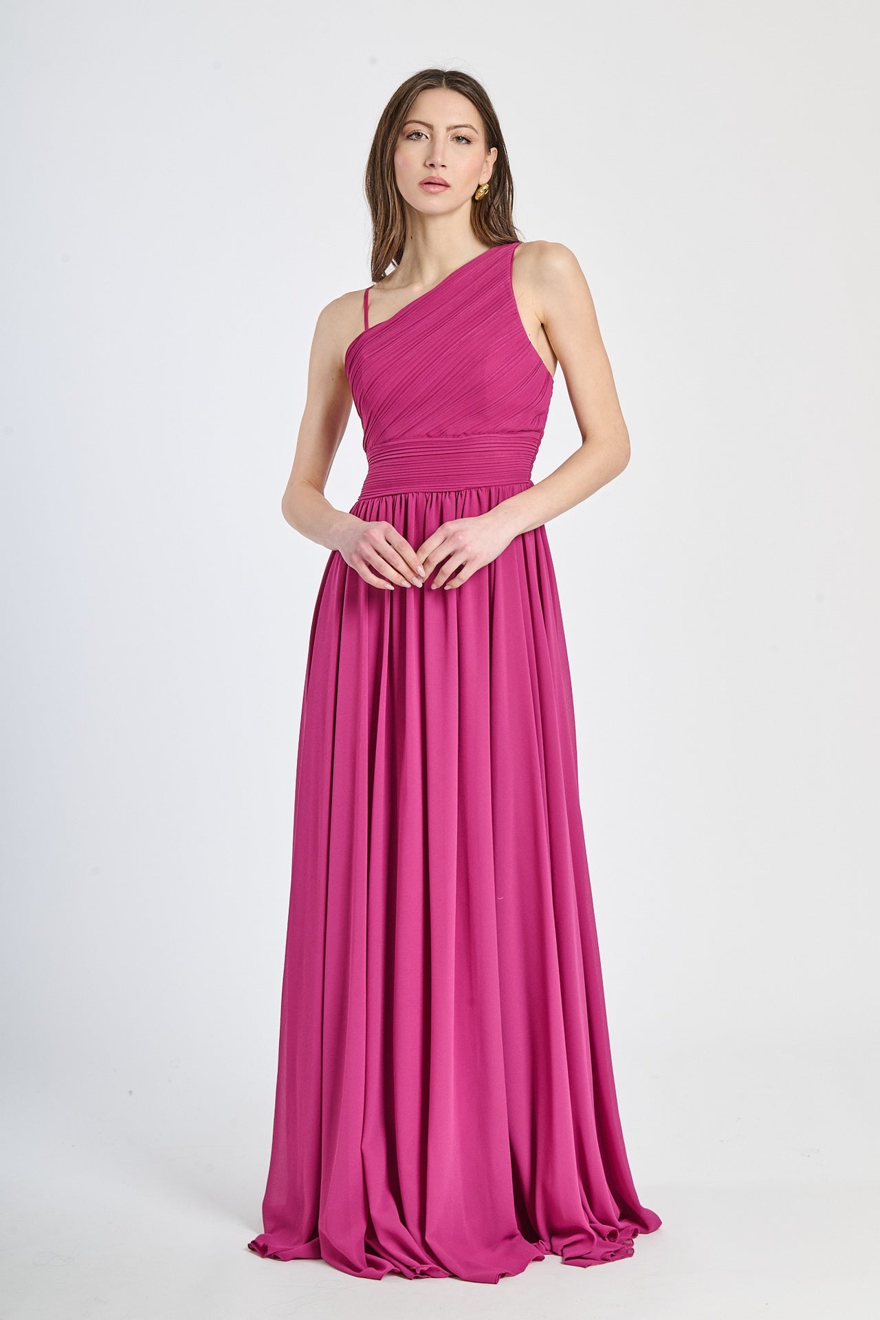 Leonia™ | Szykowna sukienka maxi z tiulu