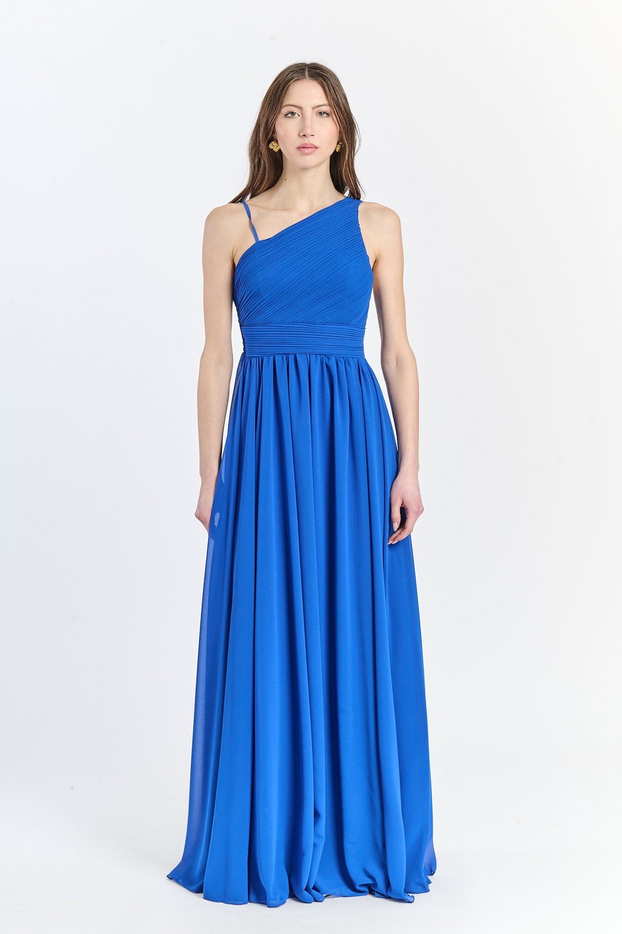 Leonia™ | Szykowna sukienka maxi z tiulu