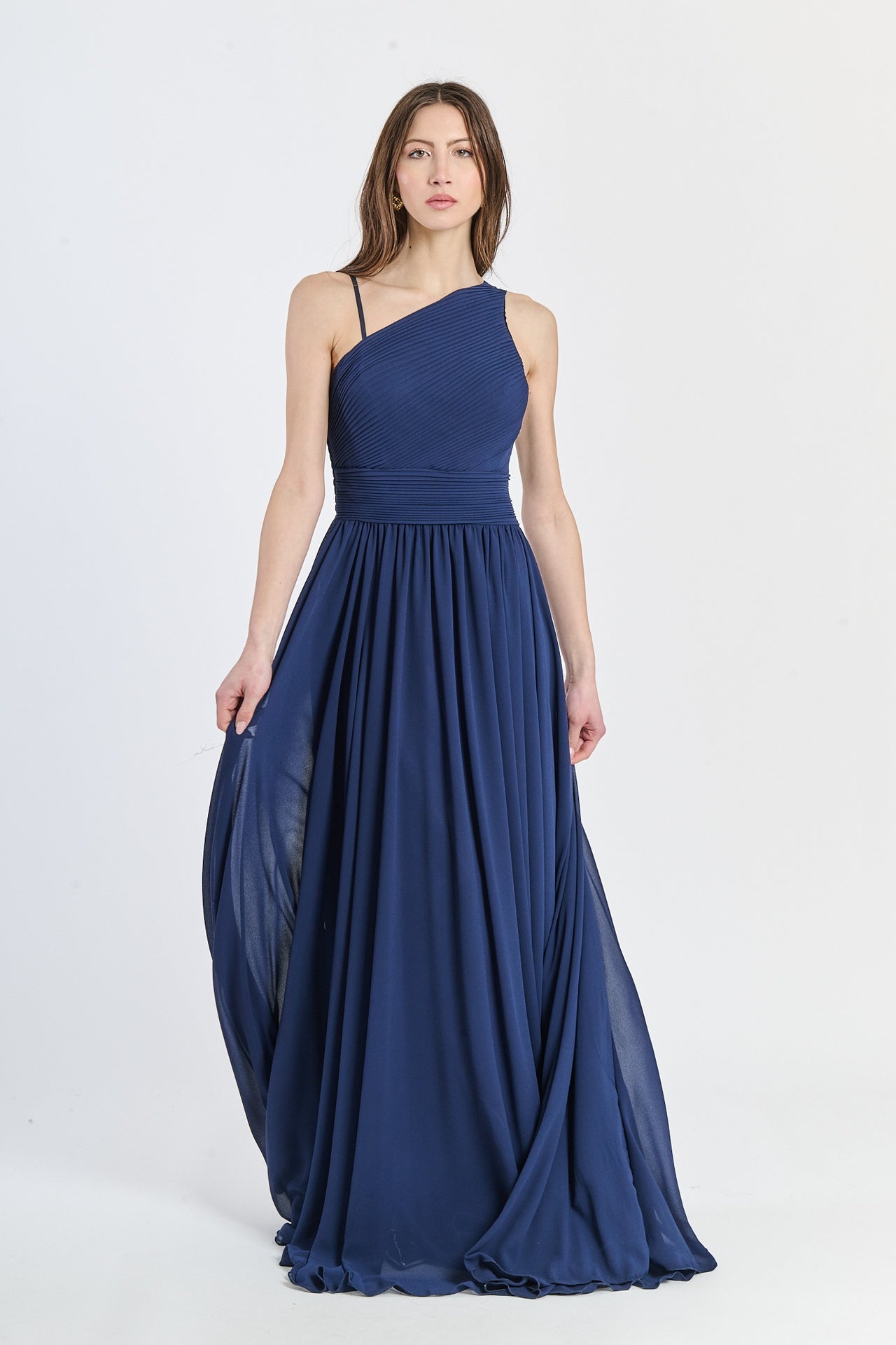 Leonia™ | Szykowna sukienka maxi z tiulu