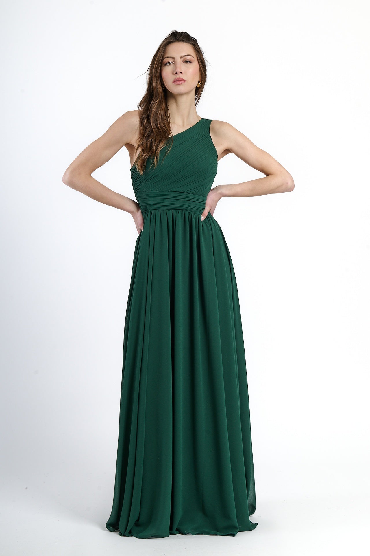 Leonia™ | Szykowna sukienka maxi z tiulu