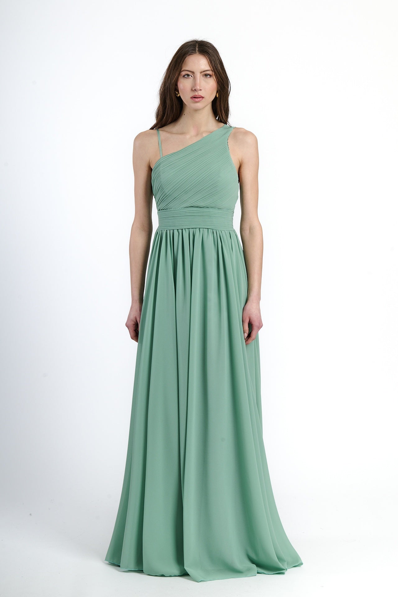 Leonia™ | Szykowna sukienka maxi z tiulu