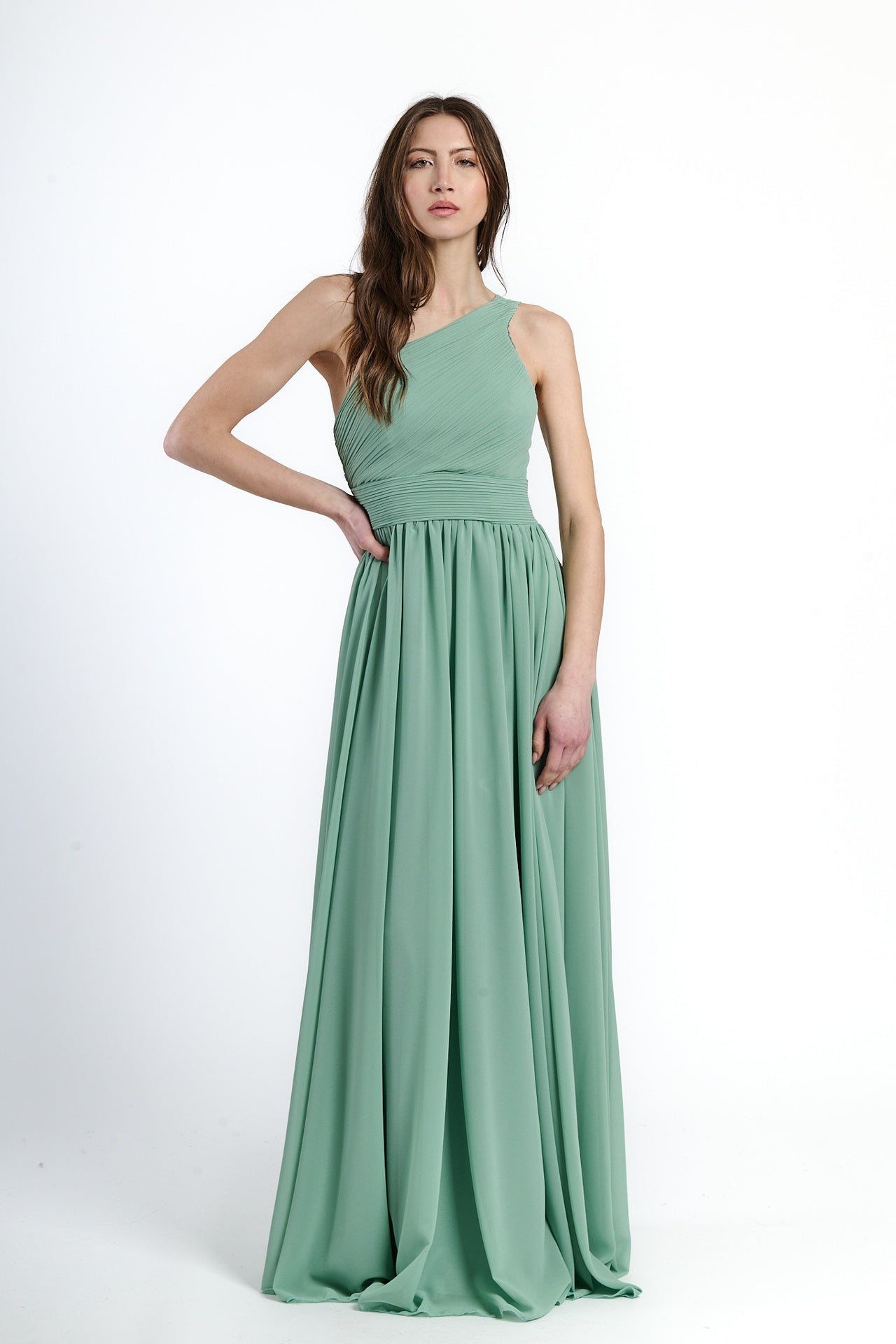 Leonia™ | Szykowna sukienka maxi z tiulu